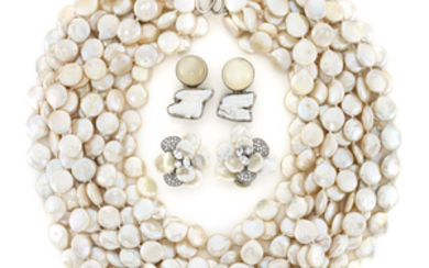 Group of Freshwater Pearl Jewelry