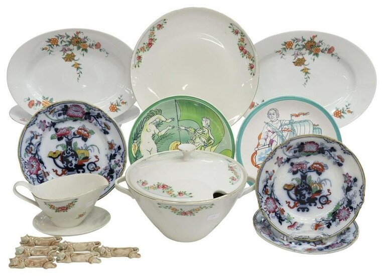 (16) COLLECTION OF CERAMIC & PORCELAIN TABLEWARE