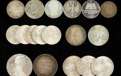 18 Foreign Silver Coins