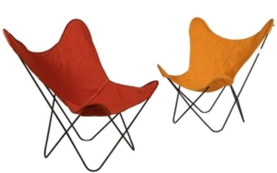 Butterfly Chairs - Pair