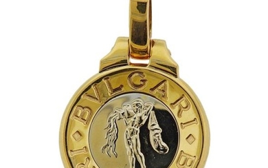 Bvlgari Bulgari Aquarius Zodiac 18k Gold Pendant