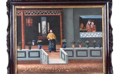A Chinese export painting