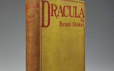 Dracula, first issue, BRAM STOKER, 1897