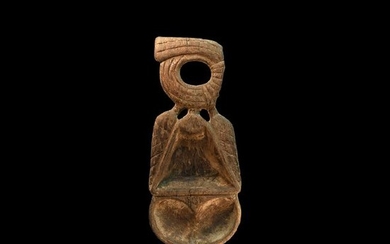 Egyptian Wooden Offering Spoon