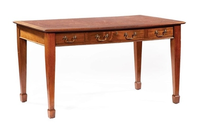 George III-Style Mahogany Writing Table