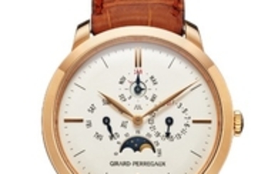 GIRARD-PERREGAUX, 1966 PERPETUAL CALENDAR LIMITED TO 99 EXAMPLES, REF. 90535
