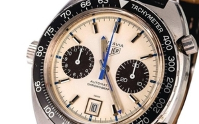 HEUER | Autavia, Ref. 1163, A Stainless Steel Chronograph Wristwatch, Circa early 1970s