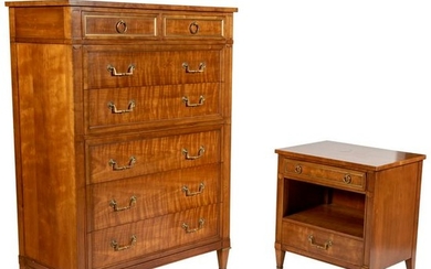 Kindel - Belvedere High Chest and Nightstand
