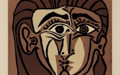 Pablo Picasso, Portrait de Jacqueline de Face II (Portrait of Jacqueline, Face II)
