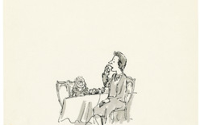 Quentin Blake (b. 1932), The Queen and Sophie
