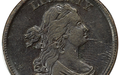 1804 1/2C Spiked Chin C-7, BN, MS