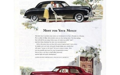 1948 Kaiser & Frazer Saturday Evening Post Ad