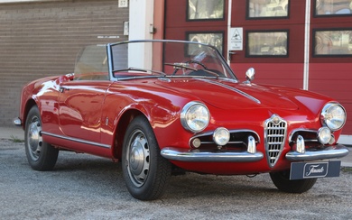 1957 Alfa Romeo Giulietta spider veloce (Pinin Farina)-chassis no. AR\*1495\*02128, engine no. 1315\*30742