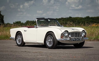1964 Triumph TR4 The Subject of a Full 'Body Off Chassis' Photographic Restoration