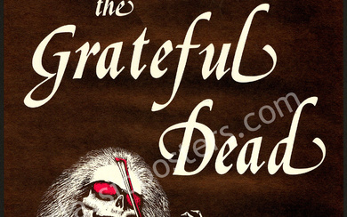 1980 Grateful Dead Illinois Poster