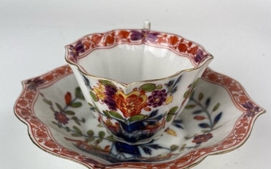 19TH C. MEISSEN CUP AND SAUCER