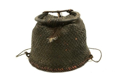 19th Century Published Ifugao Ceremonial Hat.