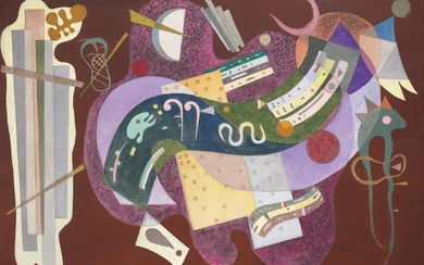 Wassily Kandinsky (1866-1944), Rigide et courbé