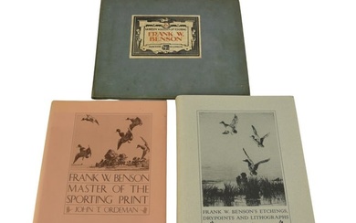 3 Frank Benson Art Books