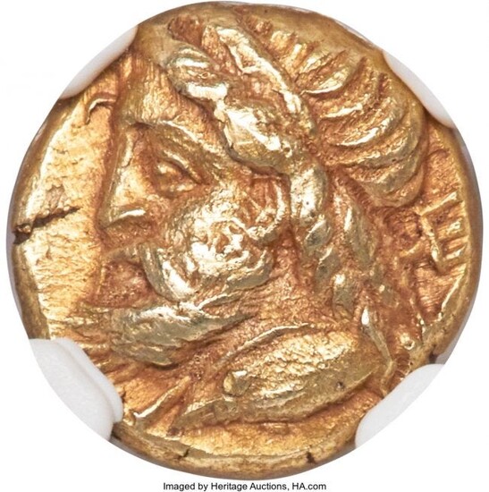 30018: MYSIA. Cyzicus. Ca. 450-350 BC. EL sixth-stater