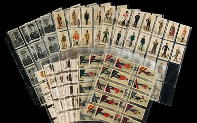 5 Sets Military Dress Cigarette Cards