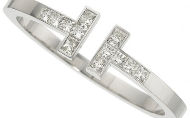 55018: Diamond, White Gold Bracelet, Francesca Amfithea
