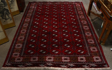 An Afghan Bokhara carpet
