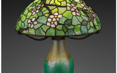79018: Tiffany Studios Leaded Glass, Favrile Glass, and