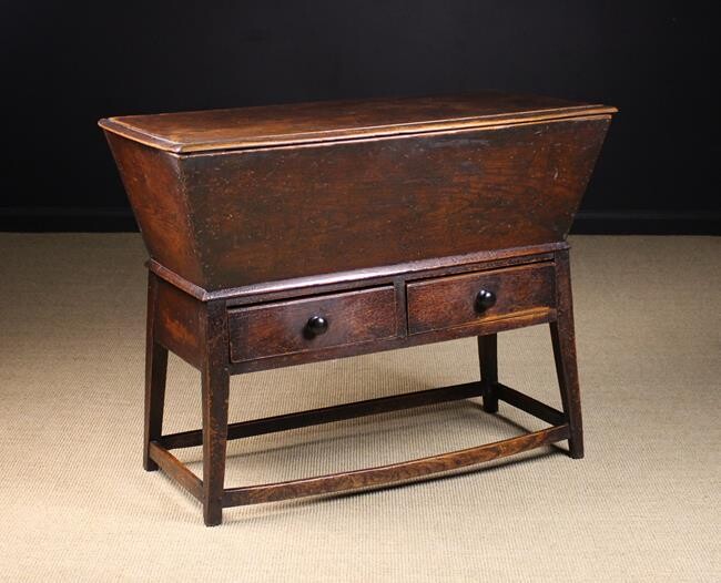 An Unusual Late 18th or Early 19th Century Elm Dou
