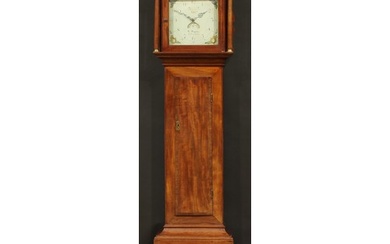 A 19th century Kent mahogany longcase clock, 28cm square pai...