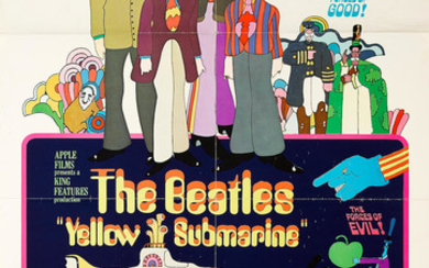 A Beatles Yellow Submarine US One-sheet Poster