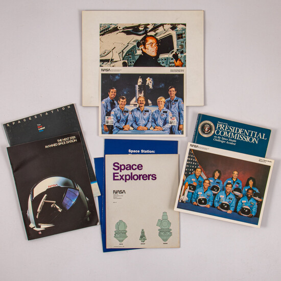 A Collection of NASA Space Shuttle Program Memorabilia