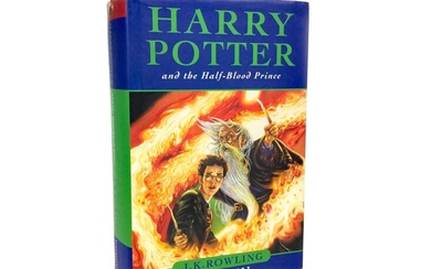 A FIRST EDITION COPY OF HARRY POTTER AND THE HALF BLOOD PRINCE