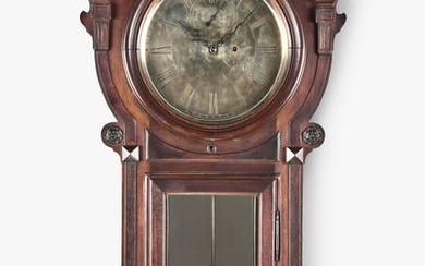 A rare United States Clock Co. hanging jeweler's regulator