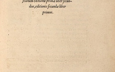 A rare Vascosan edition of Cicero