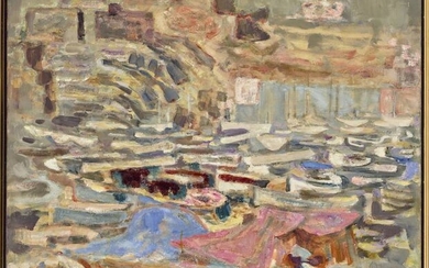 ALEXANDRE SACHA GARBELL (1903-1970), Port de Marseille