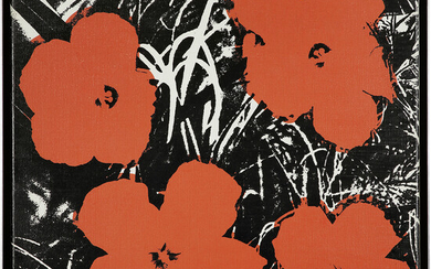 ANDY WARHOL (1928-1987) FLOWERS, 1964 Peinture polymre synthtique et encre...