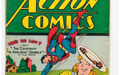 Action Comics #74 (DC, 1944) Condition: GD-. Superman cover...