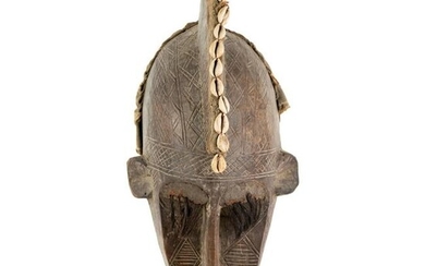 African Mali Bamana or Bambara Jo Mask