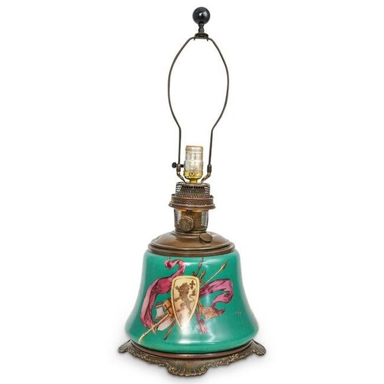 Aladdin Converted Oil Lamp
