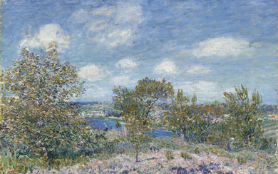 Alfred Sisley (1839-1899), Après-midi de mai à By, près de Moret-sur-Loing