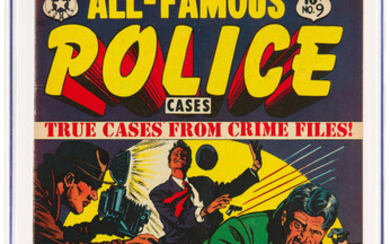 All-Famous Police Cases #9 (Star Publications, 1953) CGC FN/VF...