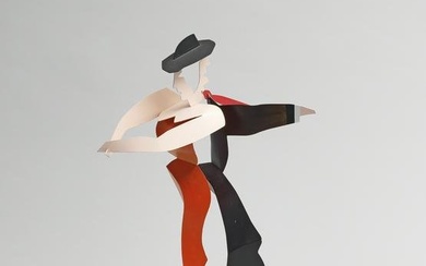 Allen Jones R.A. (British, born 1937) Dancing Couple, 2014 42.5 cm (16 3/4 in) high (including t...