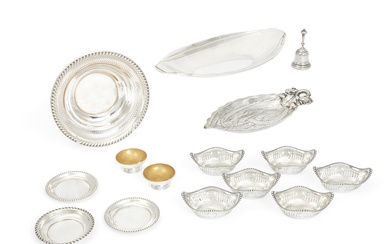 An assembled fifteen piece group of International silver tableware, various makers, 20th century
