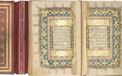 An illuminated Qur'an, copied by Hafiz Husayn al-Husni, Turkey, Ottoman, dated 1246 AH/1830 AD