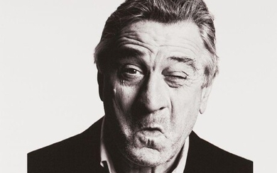 Andy Gotts MBE, British b.1967- Robert De Niro, 2012; giclée print on 308gsm Fine Art Hahnemühle Photorag, signed and numbered 19/25 in pencil, published with Metro Imaging Ltd., sheet 61.1 x 50.8cm (unframed) (ARR) Provenance: purchased directly...