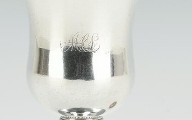 Anthony Rasch & Co. Coin Silver Goblet