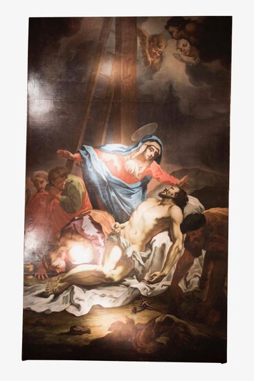 Austrian baroque painter "Descent from the Cross" | Österreichischer Barockmaler "Kreuzabnahme Christi"