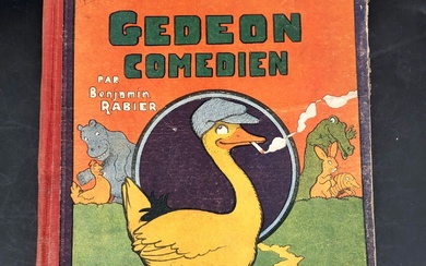 BENJAMIN RABIER - GÉDÉON COMÉDIEN. Ed. Garnier... - Lot 318 - Chayette & Cheval
