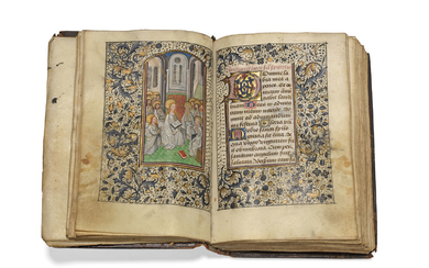 BOOK OF HOURS, use of Rome, in Latin, illuminated manuscript on vellum [Bruges, 1460s]